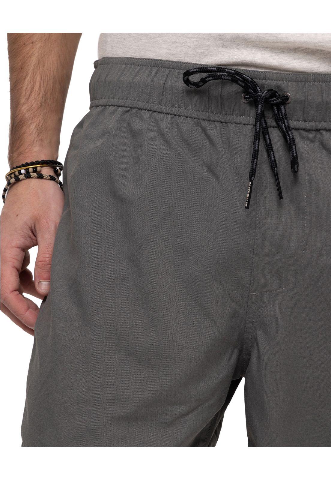 Traje De Bano Foundation Swim Trun Gris Hombre-5