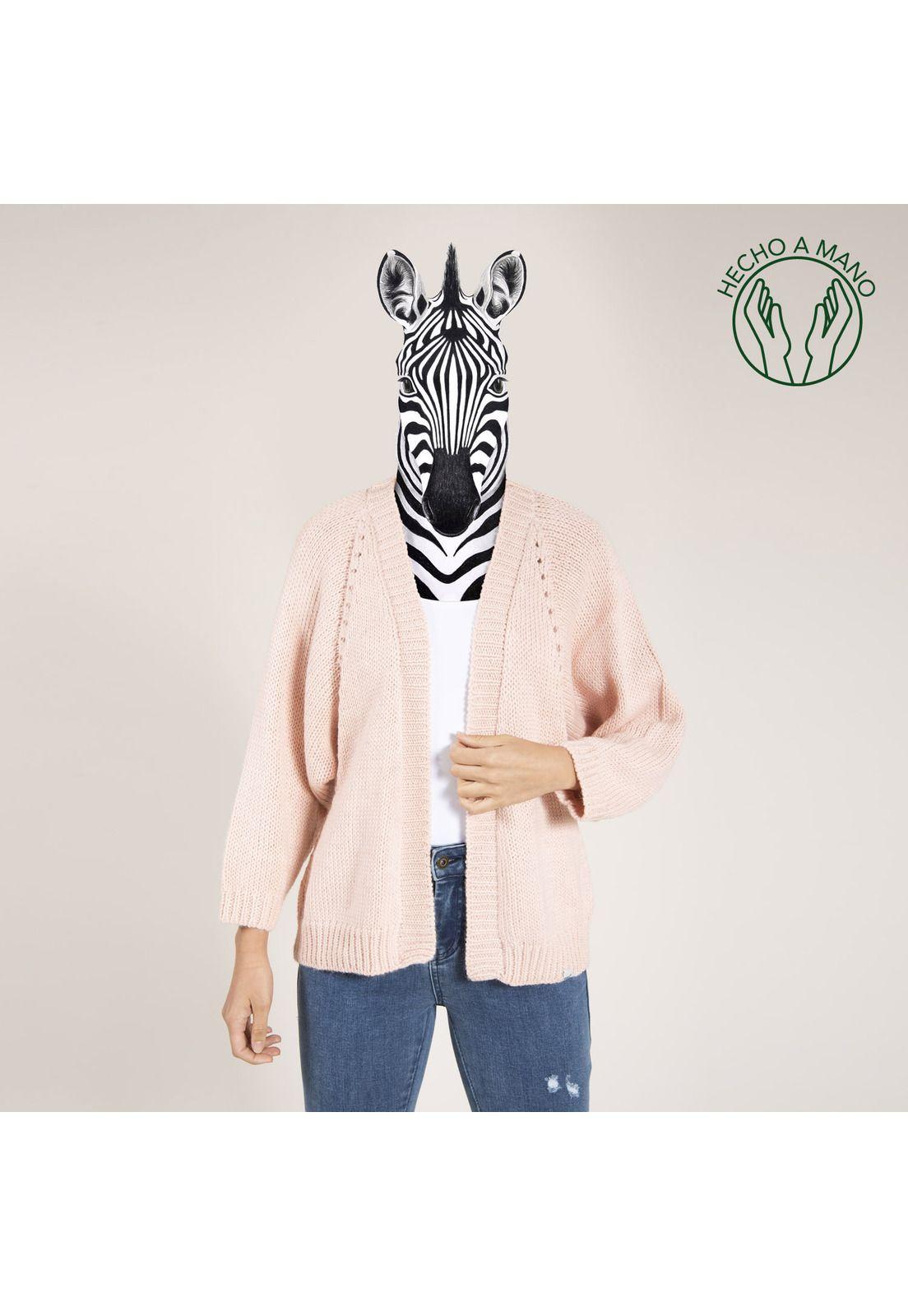 Chaleco Alpaca Mujer Kuyay Waistcoat Rosa-0
