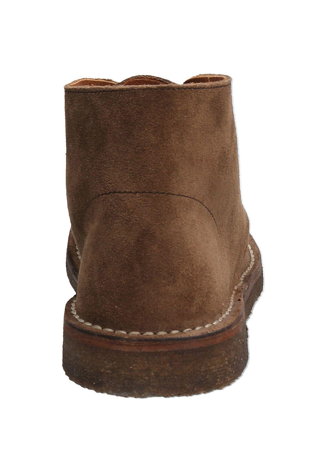 Botín Cuero Hombre Matteo Café Oscuro-6