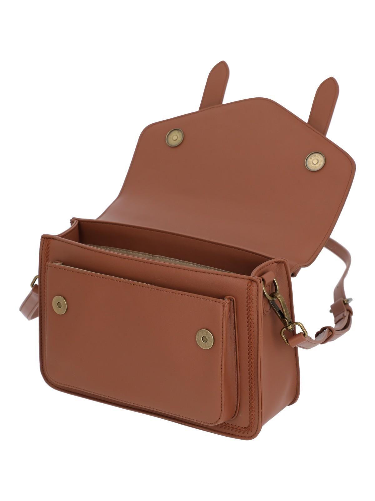 Cartera Mujer Ludovica Cross Café-3