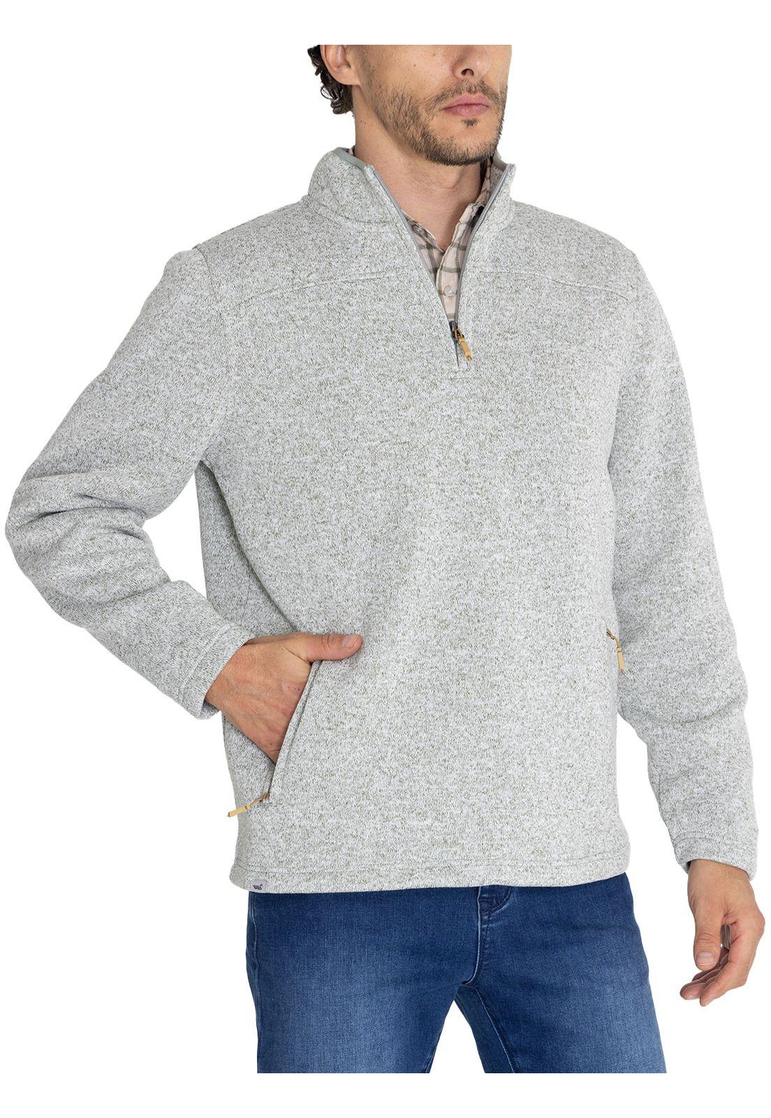 Polar Fibras Recicladas Verde Arizhalf Hombre -4