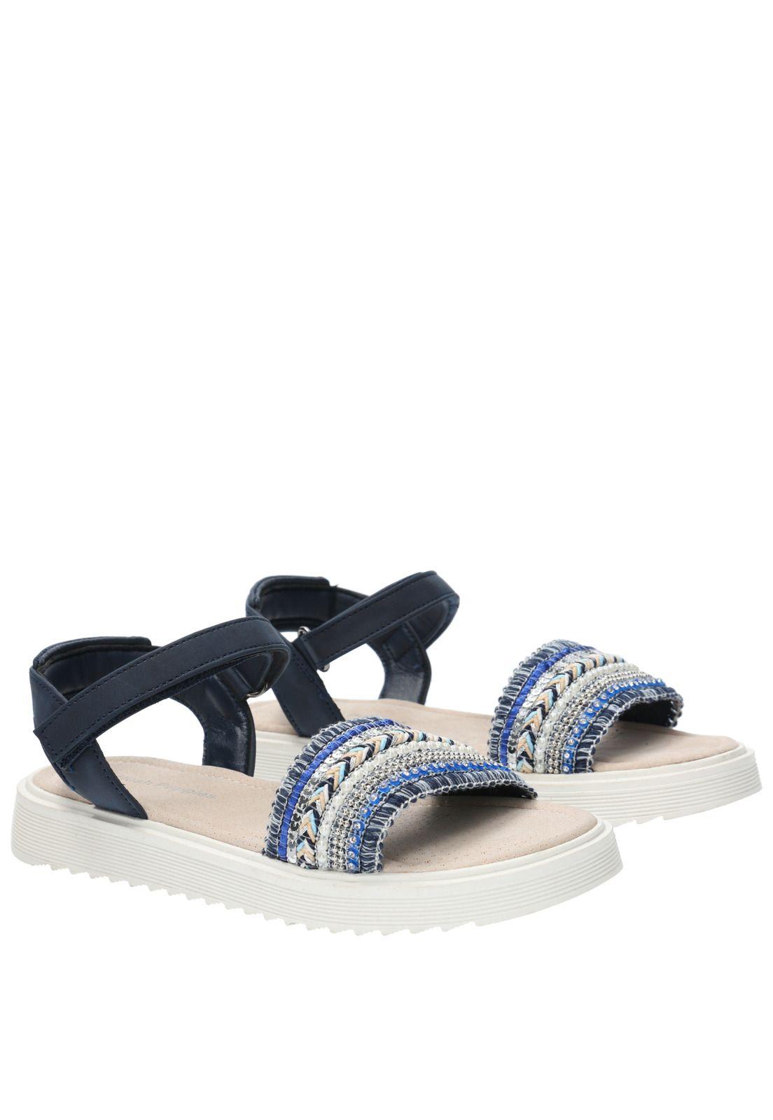 Sandalia Ohana (30-36) Azul Oscuro Niña-6