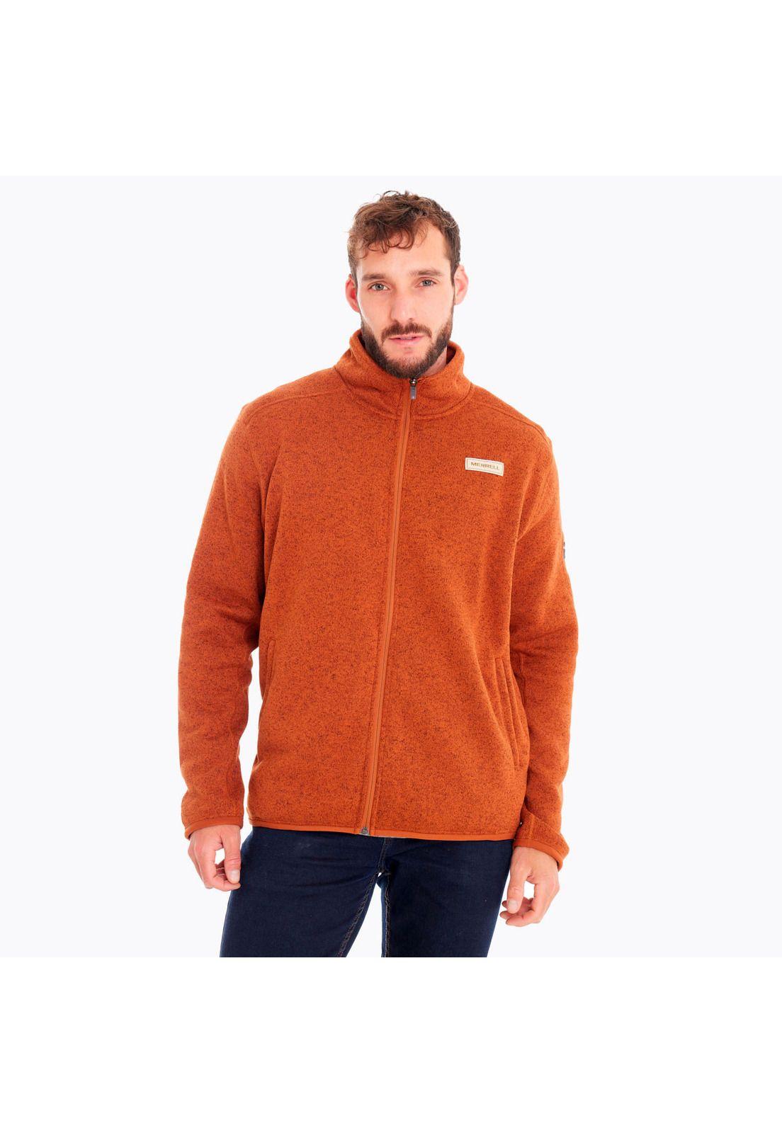 Polar Hombre Sweater Weather Full Zip Café-0