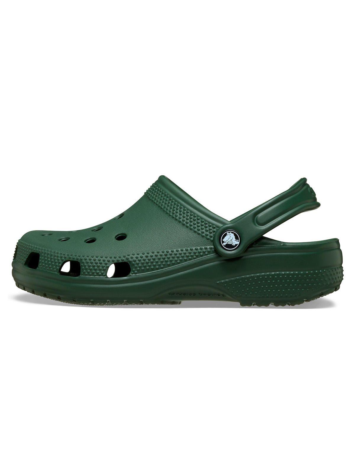 Zueco Unisex Classic Clog Verde Oscuro-1