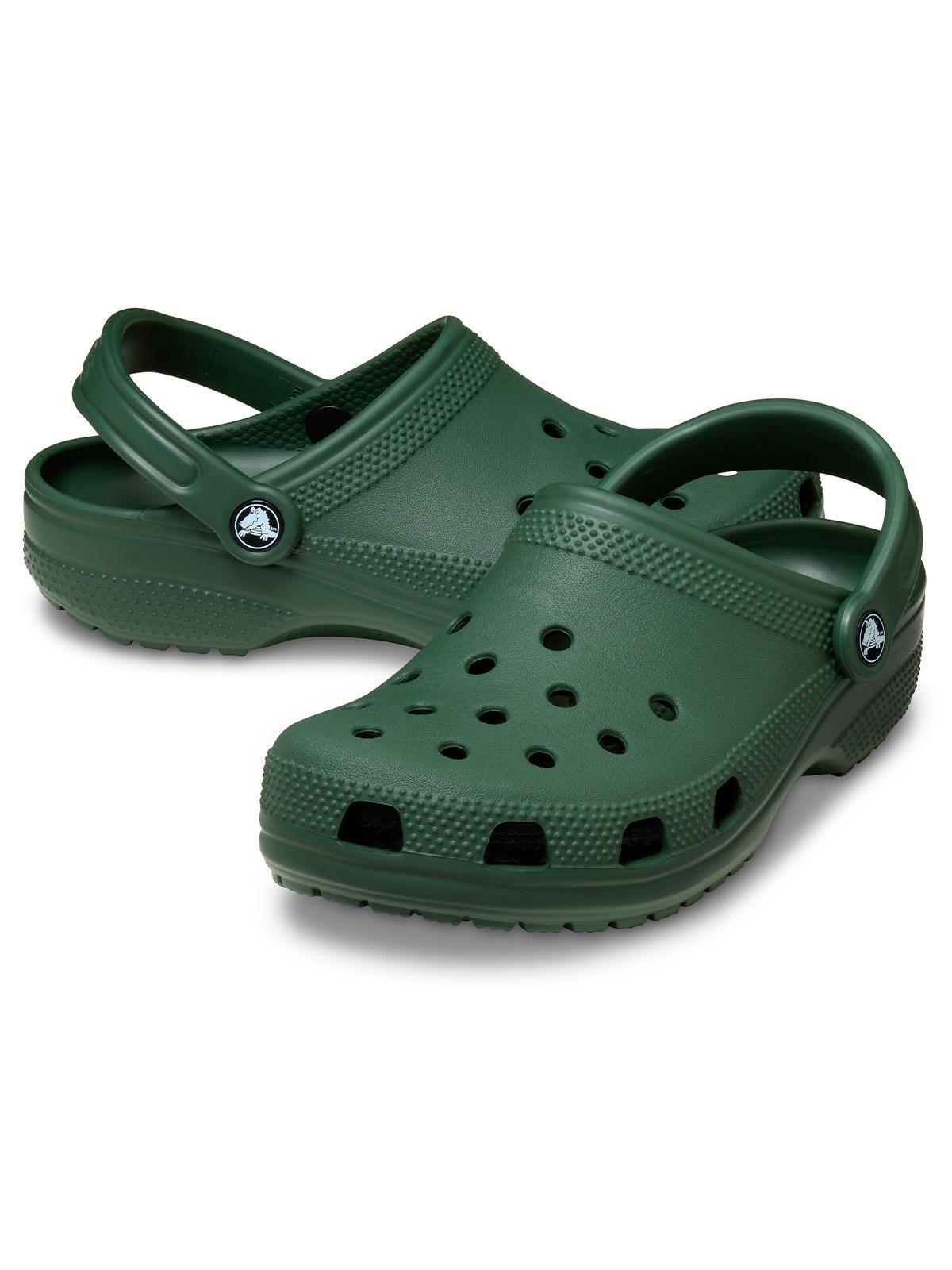 Zueco Unisex Classic Clog Verde Oscuro-3