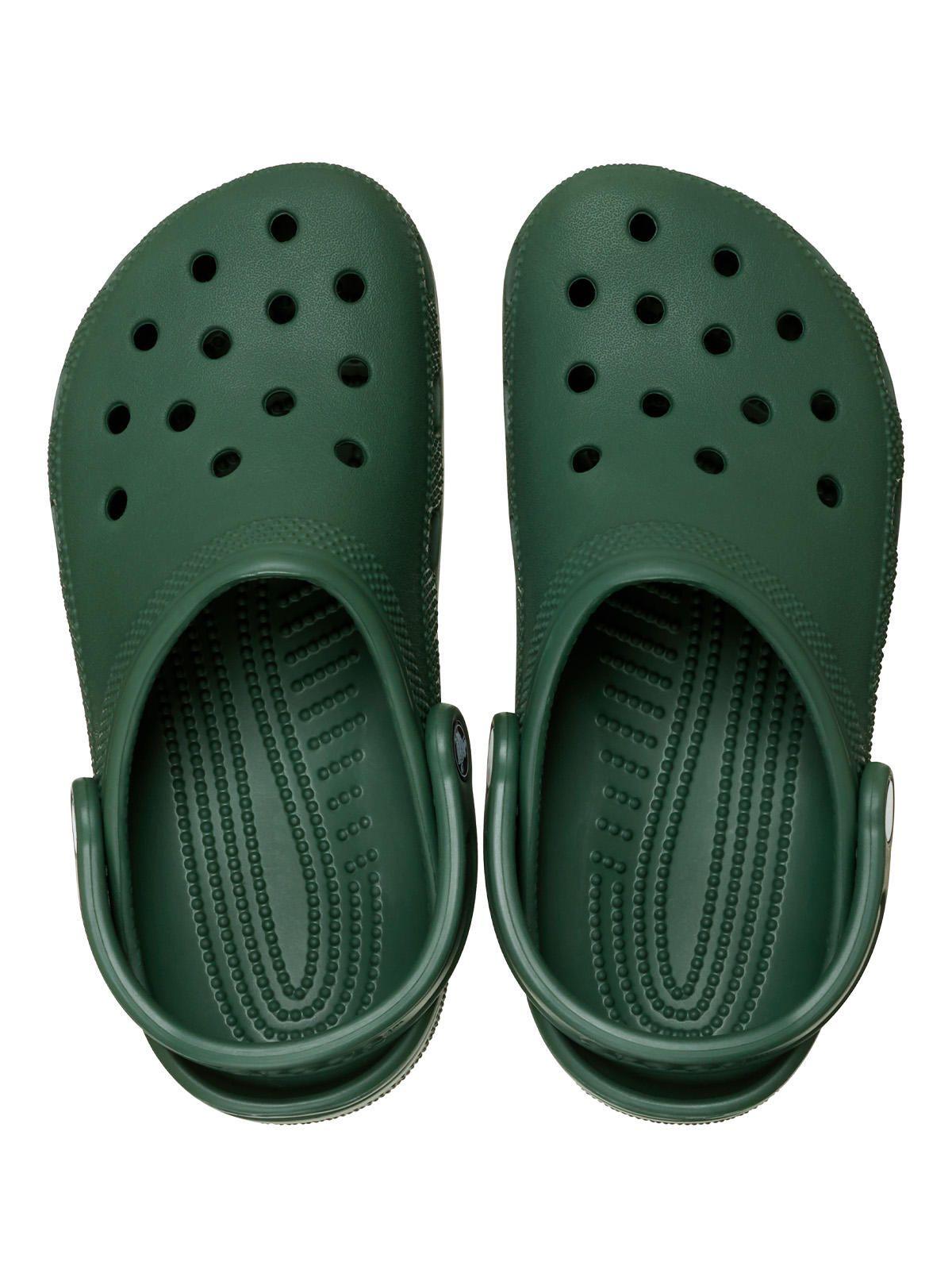 Zueco Unisex Classic Clog Verde Oscuro-4