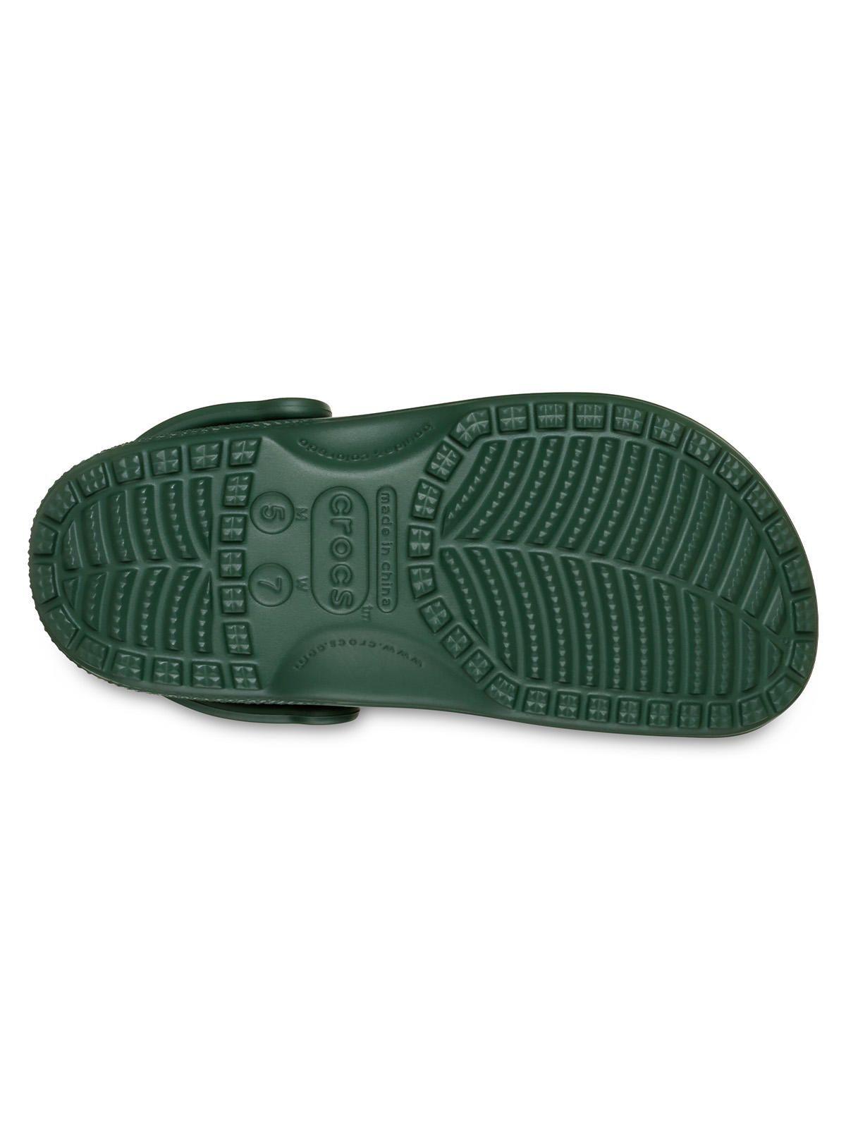 Zueco Unisex Classic Clog Verde Oscuro-5