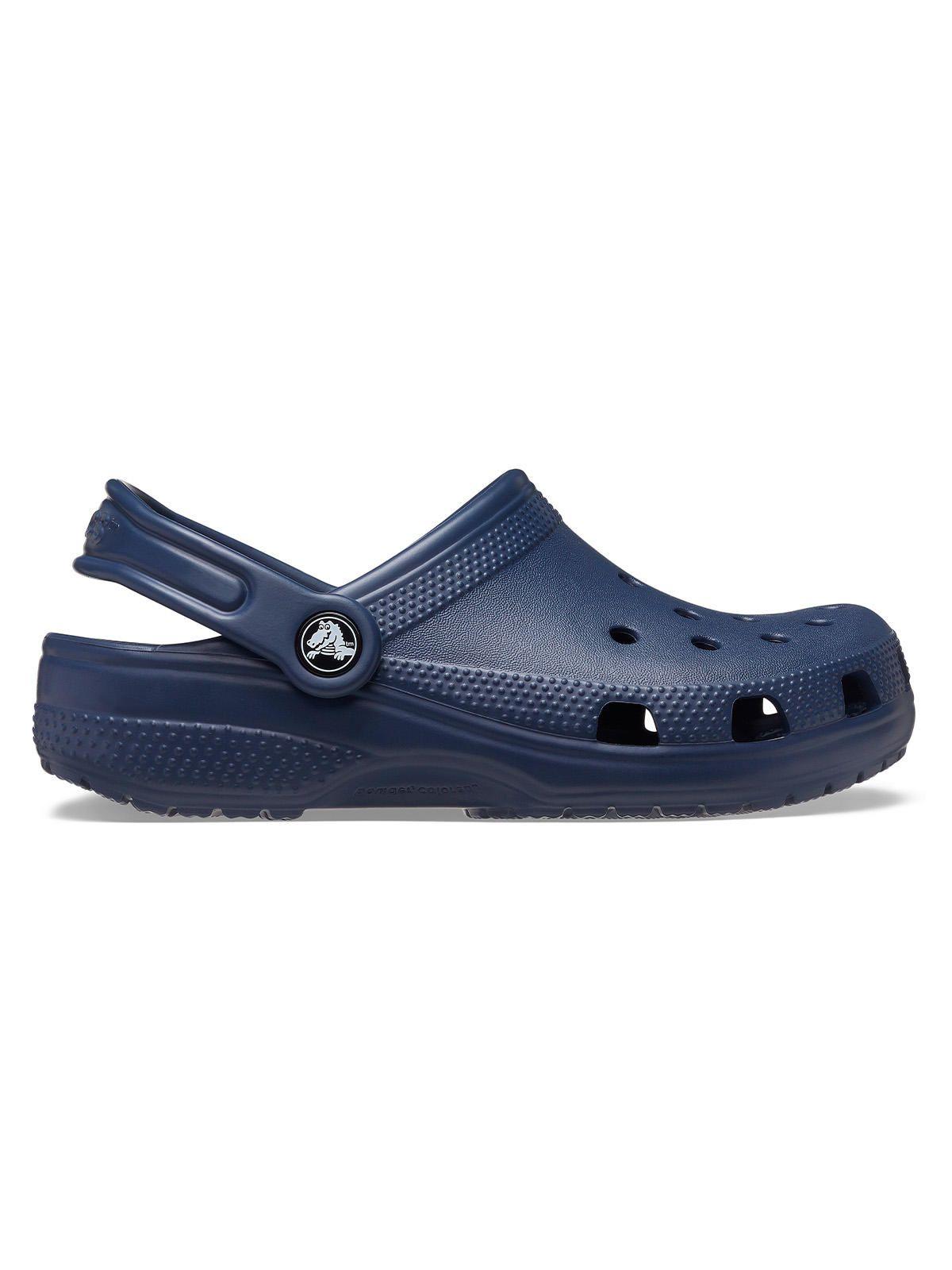 Zueco Crocs Niño Classic Clog T Azul Marino-0