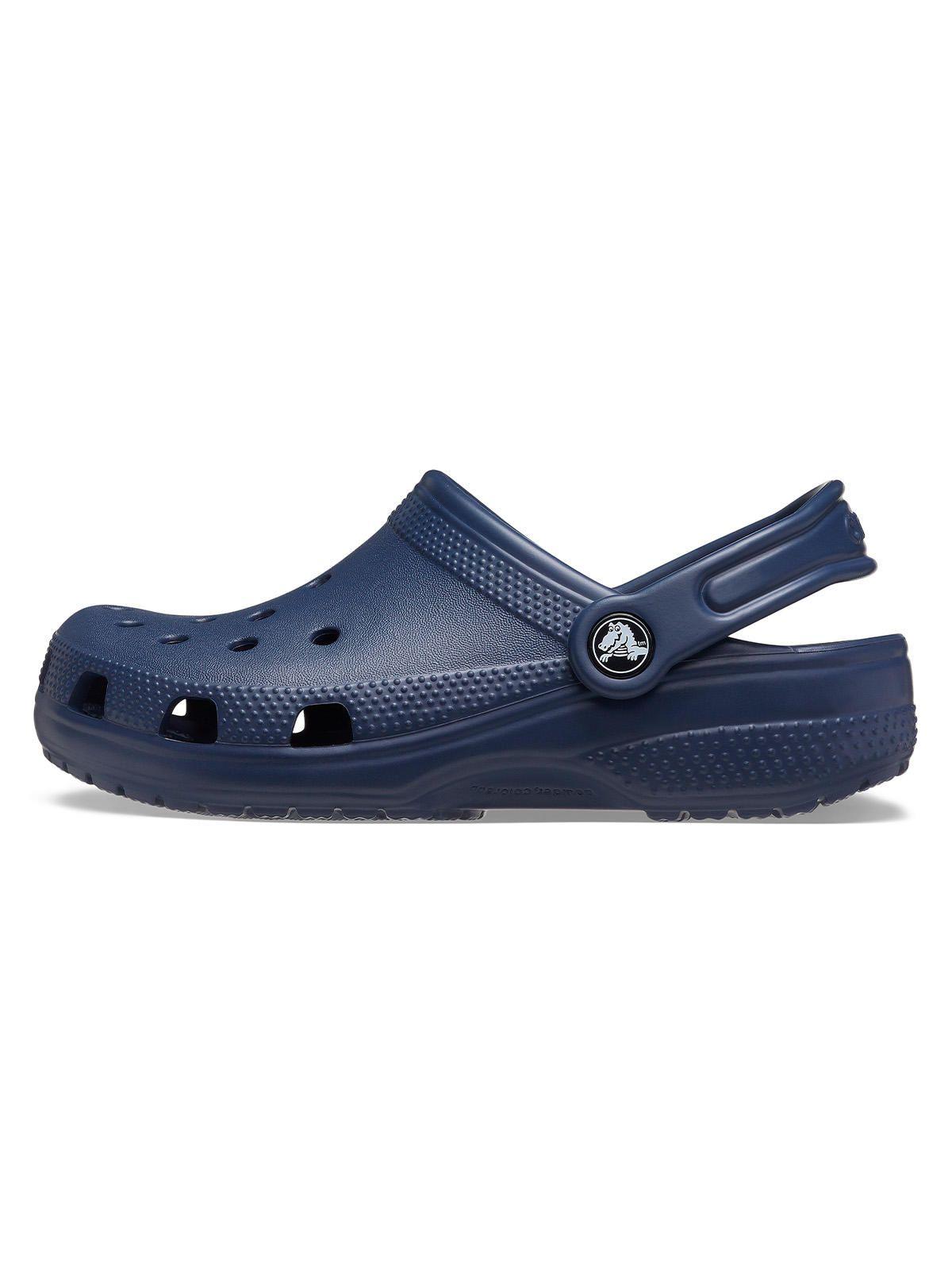 Zueco Crocs Niño Classic Clog T Azul Marino-1