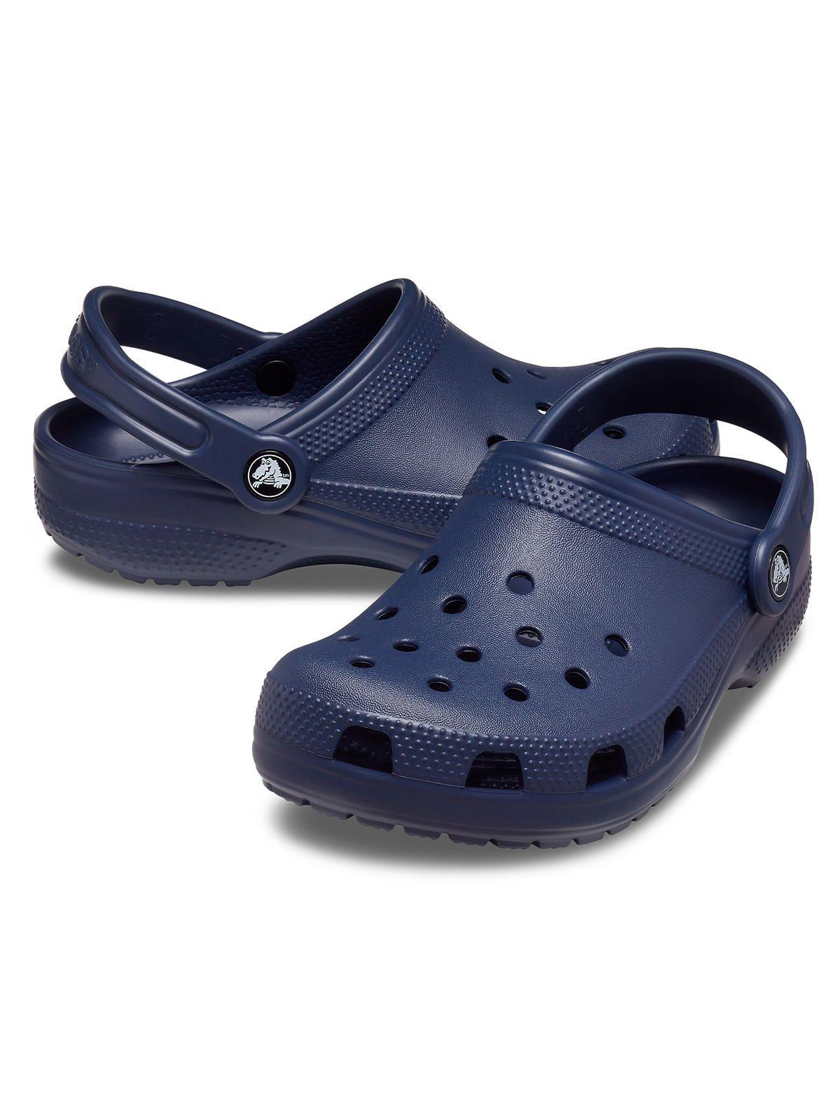 Zueco Crocs Niño Classic Clog T Azul Marino-3