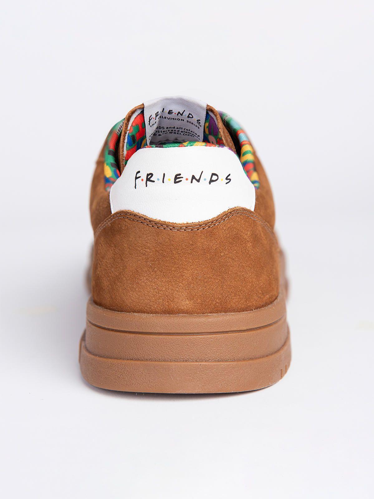 Zapatilla Cuero Friends Hombre Hudson Café-6