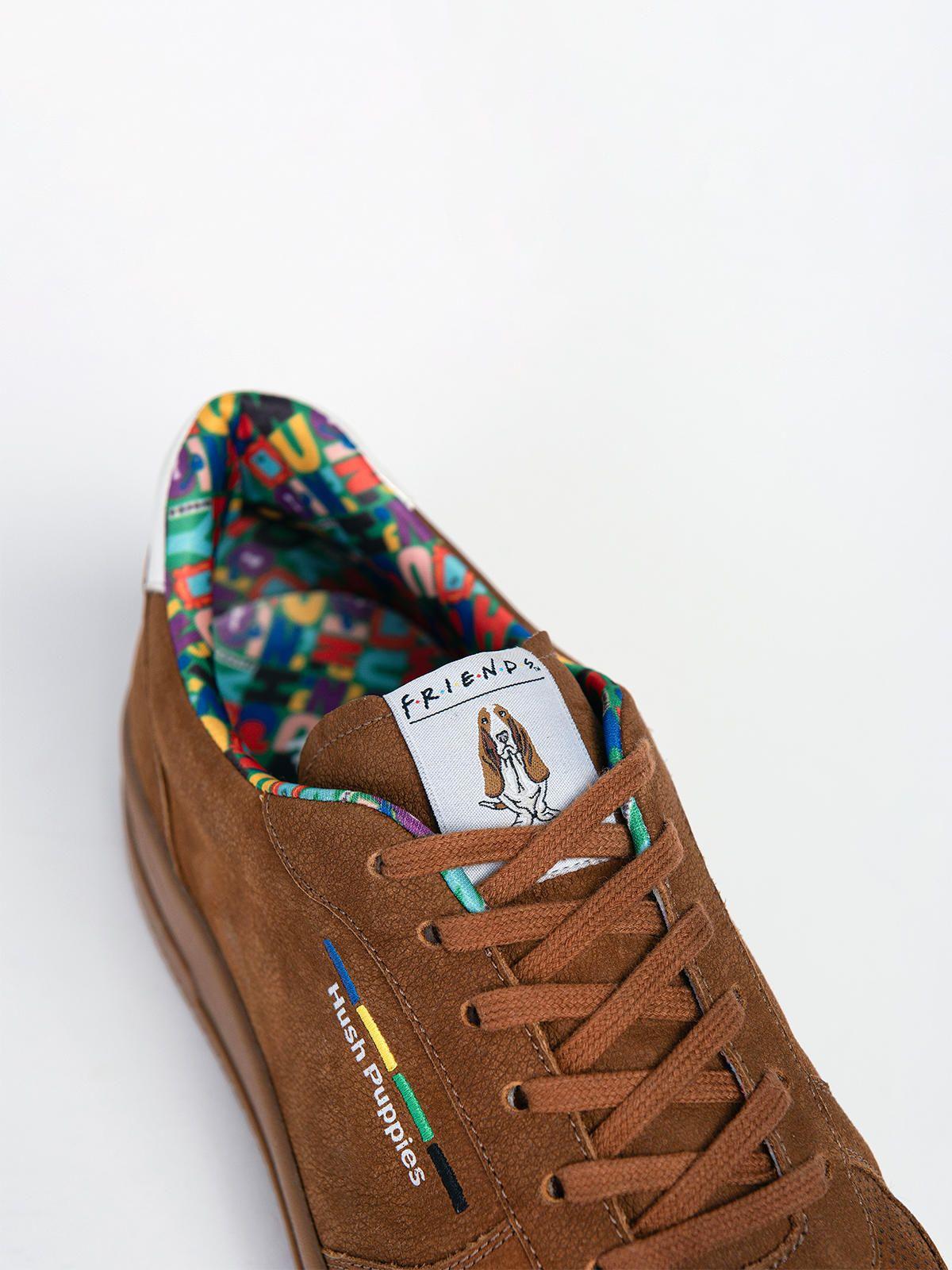 Zapatilla Cuero Friends Hombre Hudson Café-7