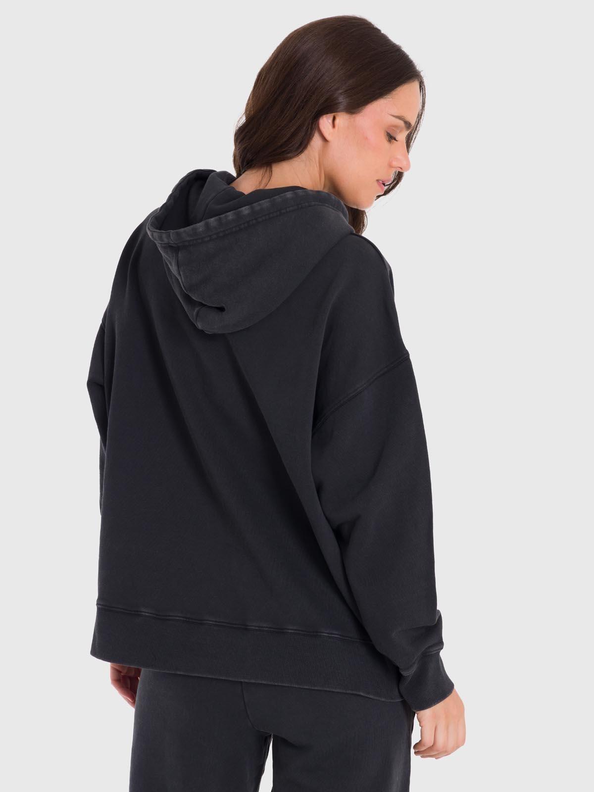Polerón Mujer Hoodie Mich Negro-3