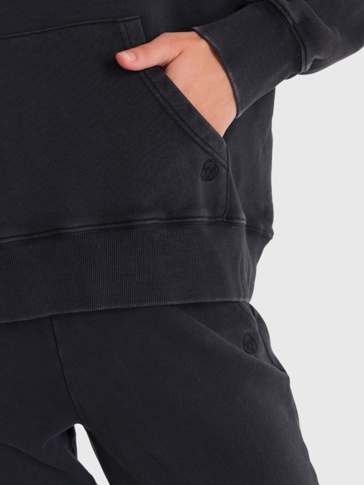 Polerón Mujer Hoodie Mich Negro-5
