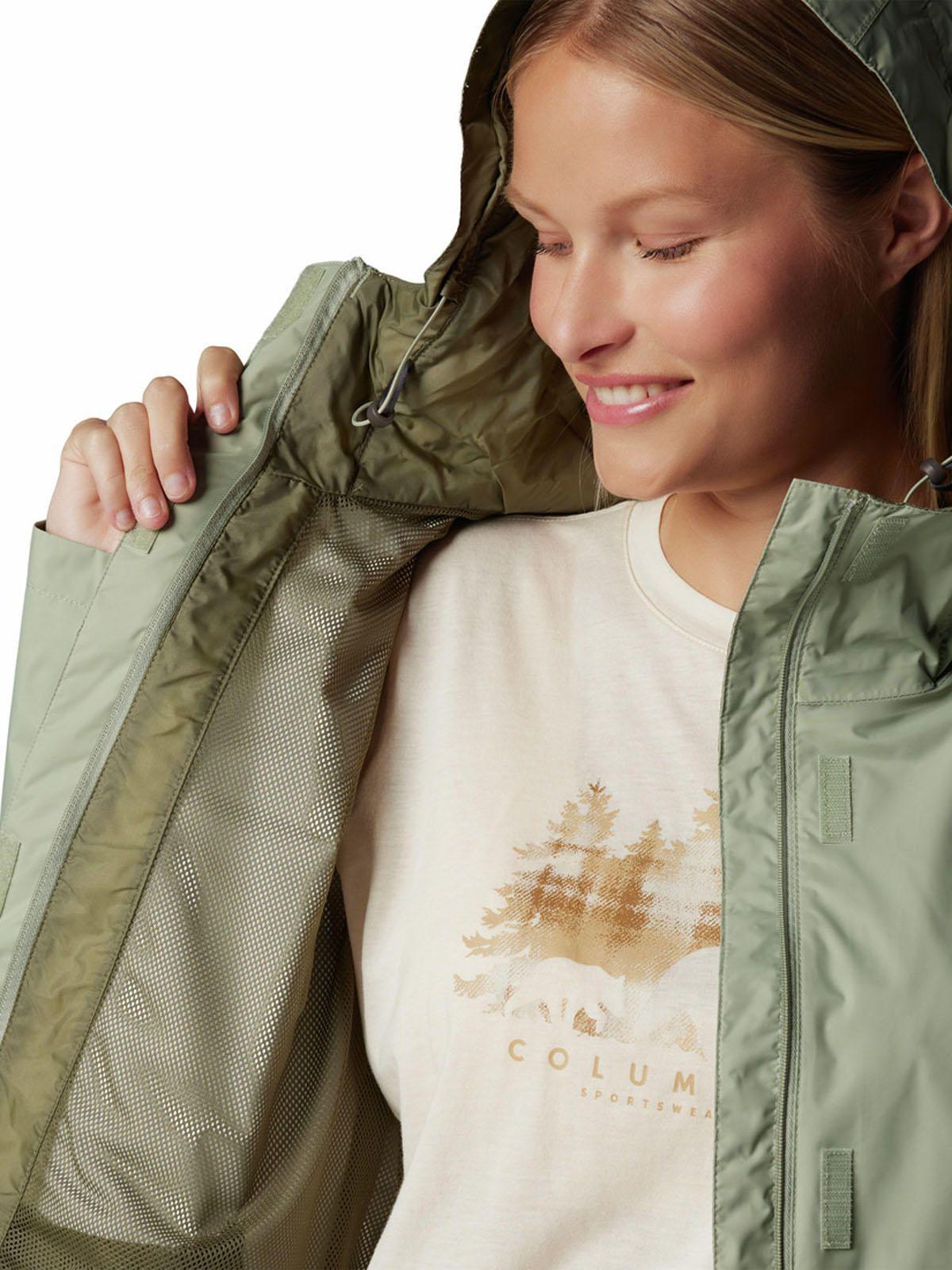 Cortaviento Mujer Arcadia Ii Jacket Verde-5