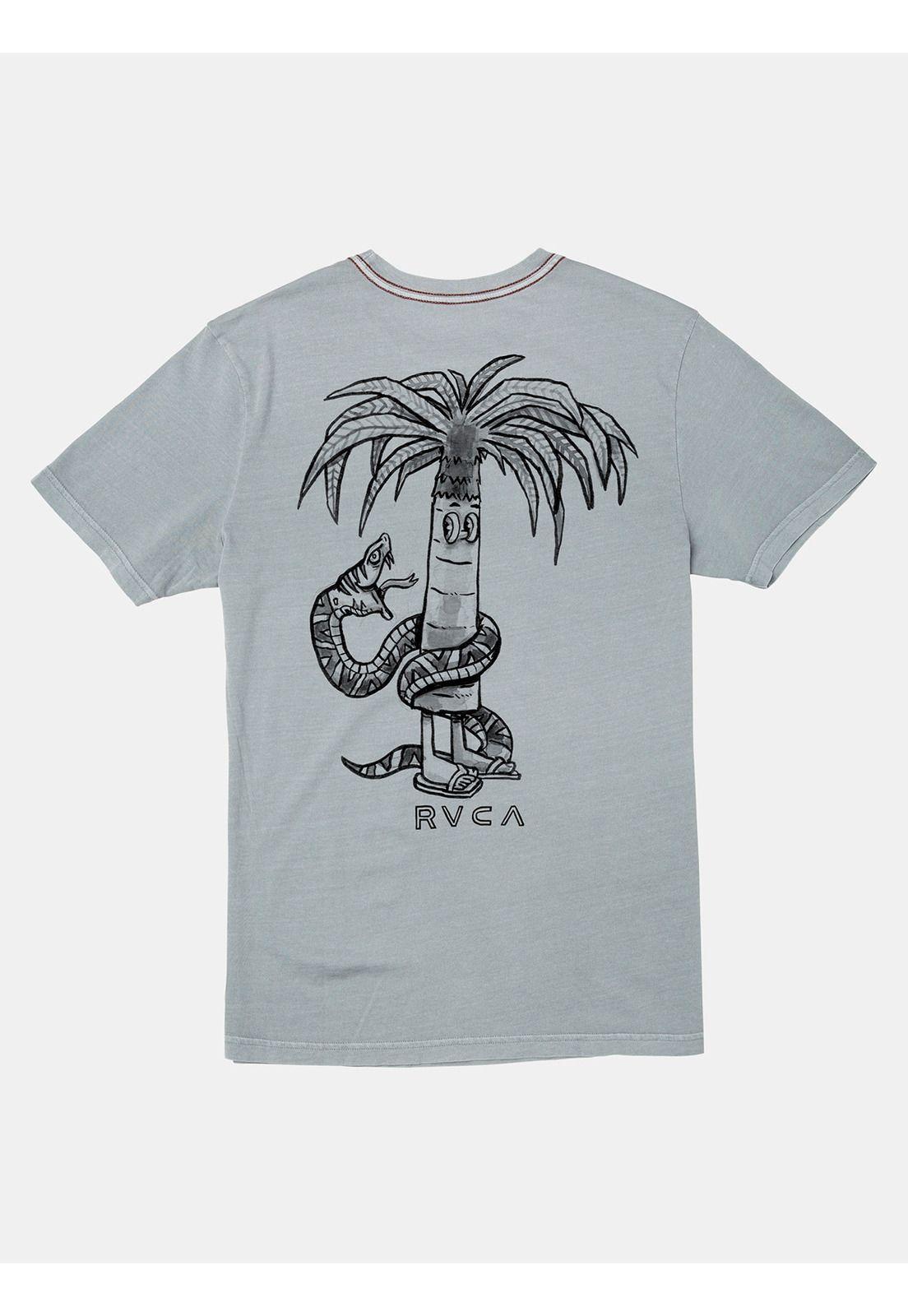 Polera Hombre Pommier Palms Gris-1