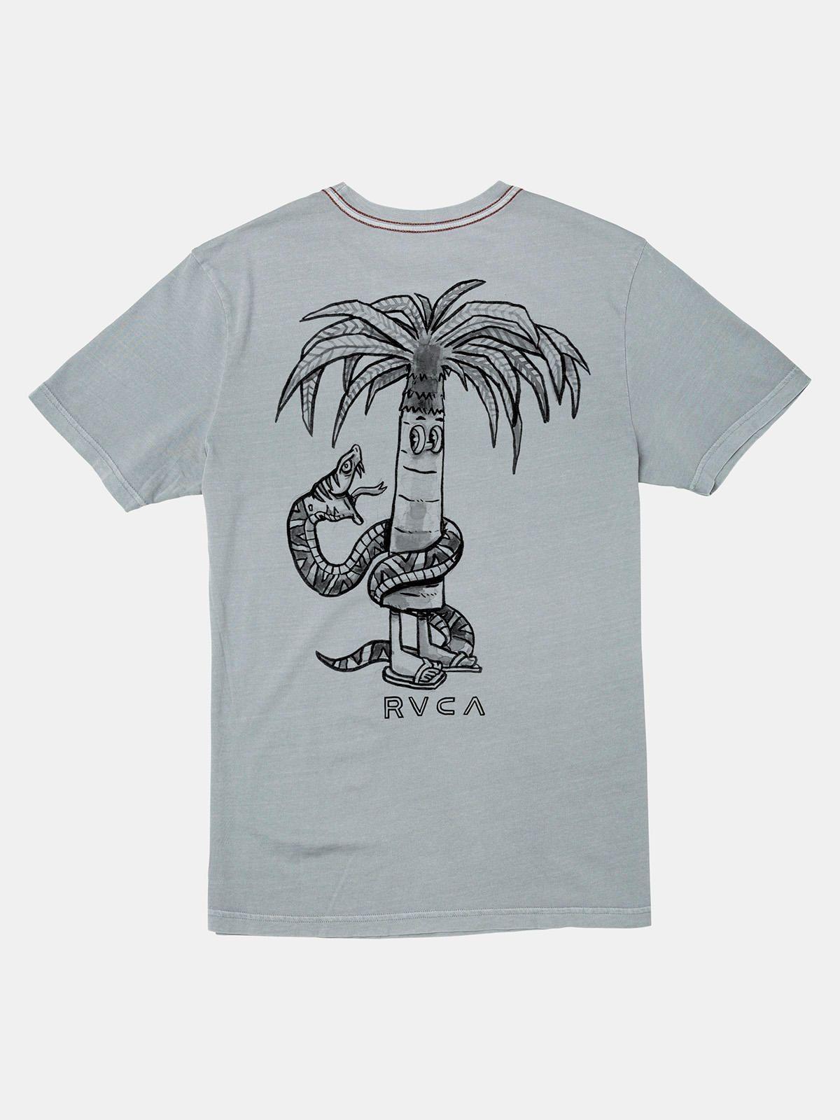 Polera Hombre Pommier Palms Gris-1