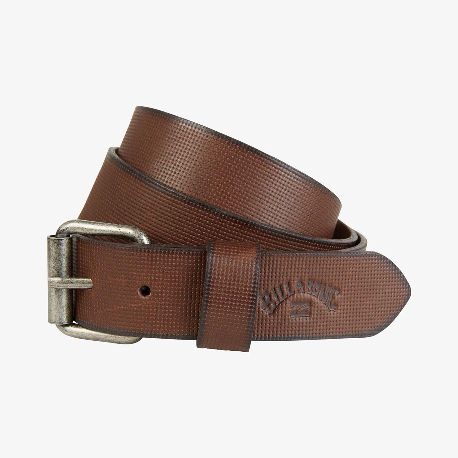 Cinturón Hombre Daily Leather Belt Café-0