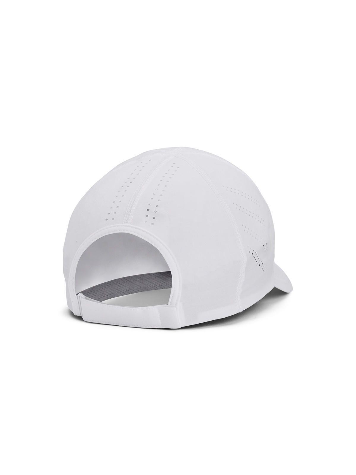 Jockey ajustable UA Launch mujer Blanco-1