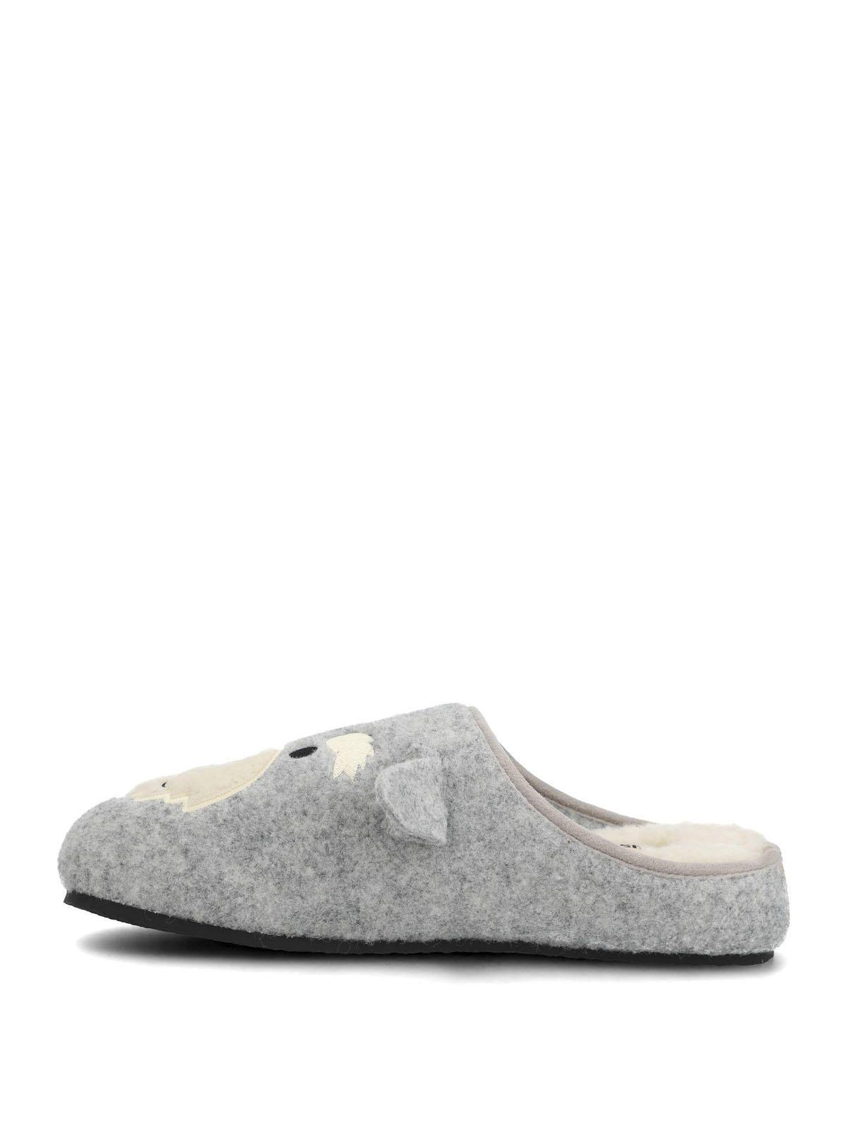 Pantufla Unisex Hp Slipper Schnauz Gris-4