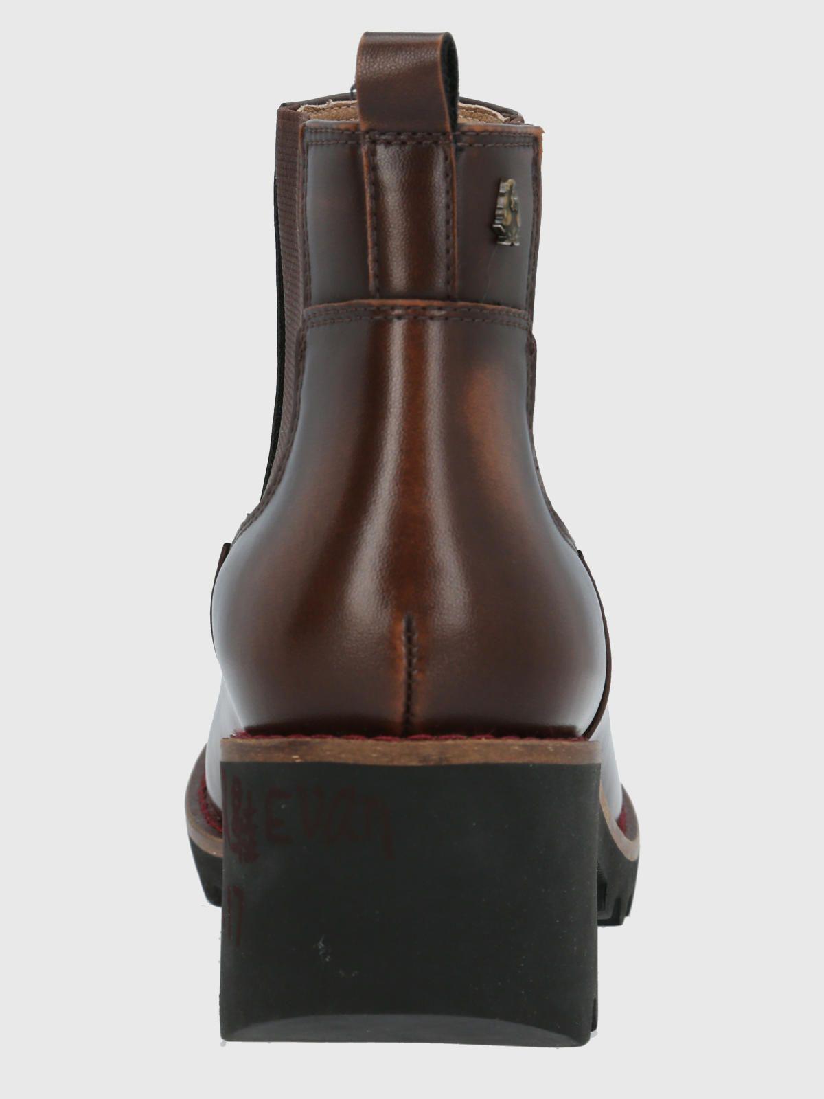 Botín Mujer Sula Chelsea Café Oscuro-6