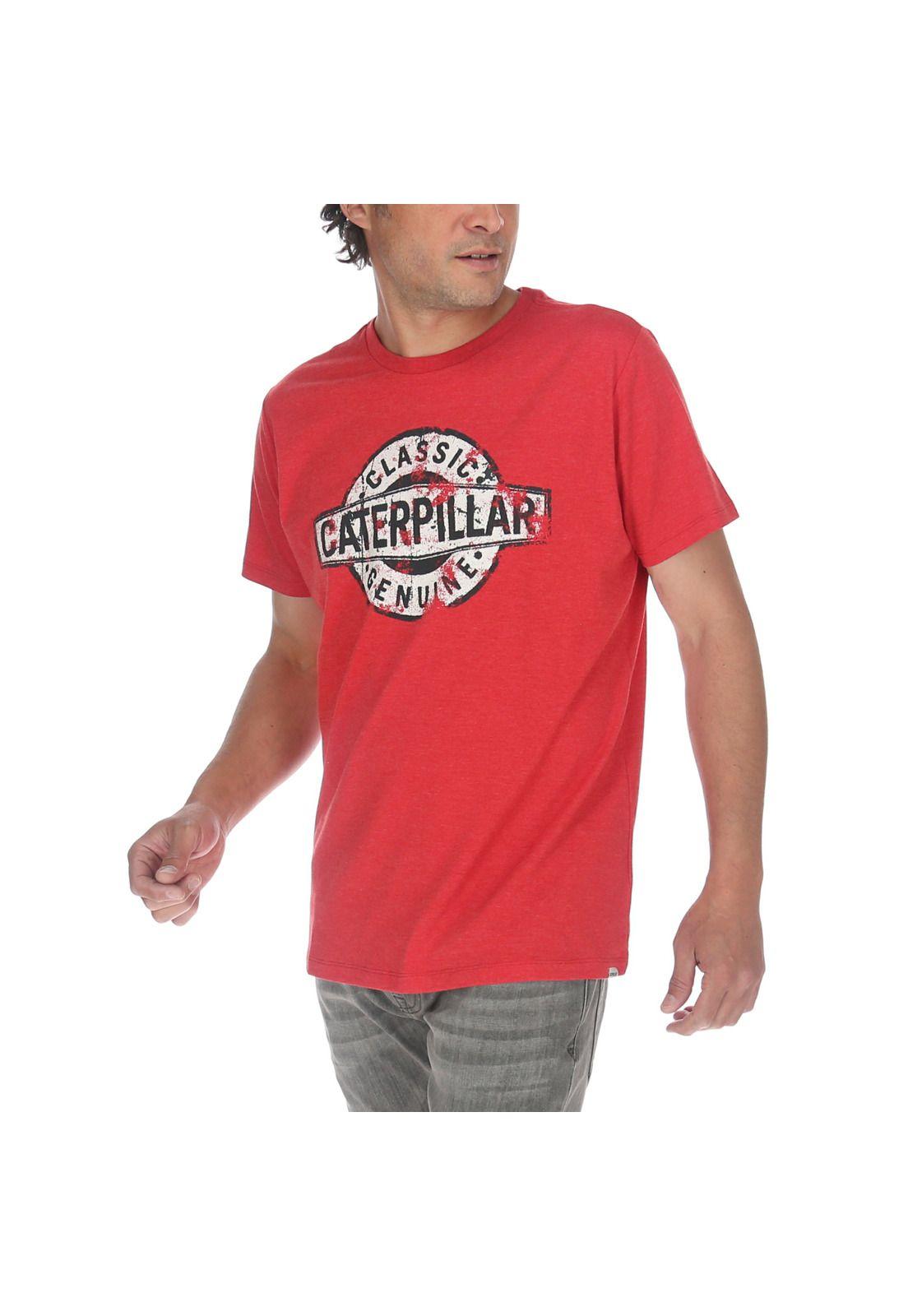 Polera M/C Hombre Left To Go Tee Rojo-1