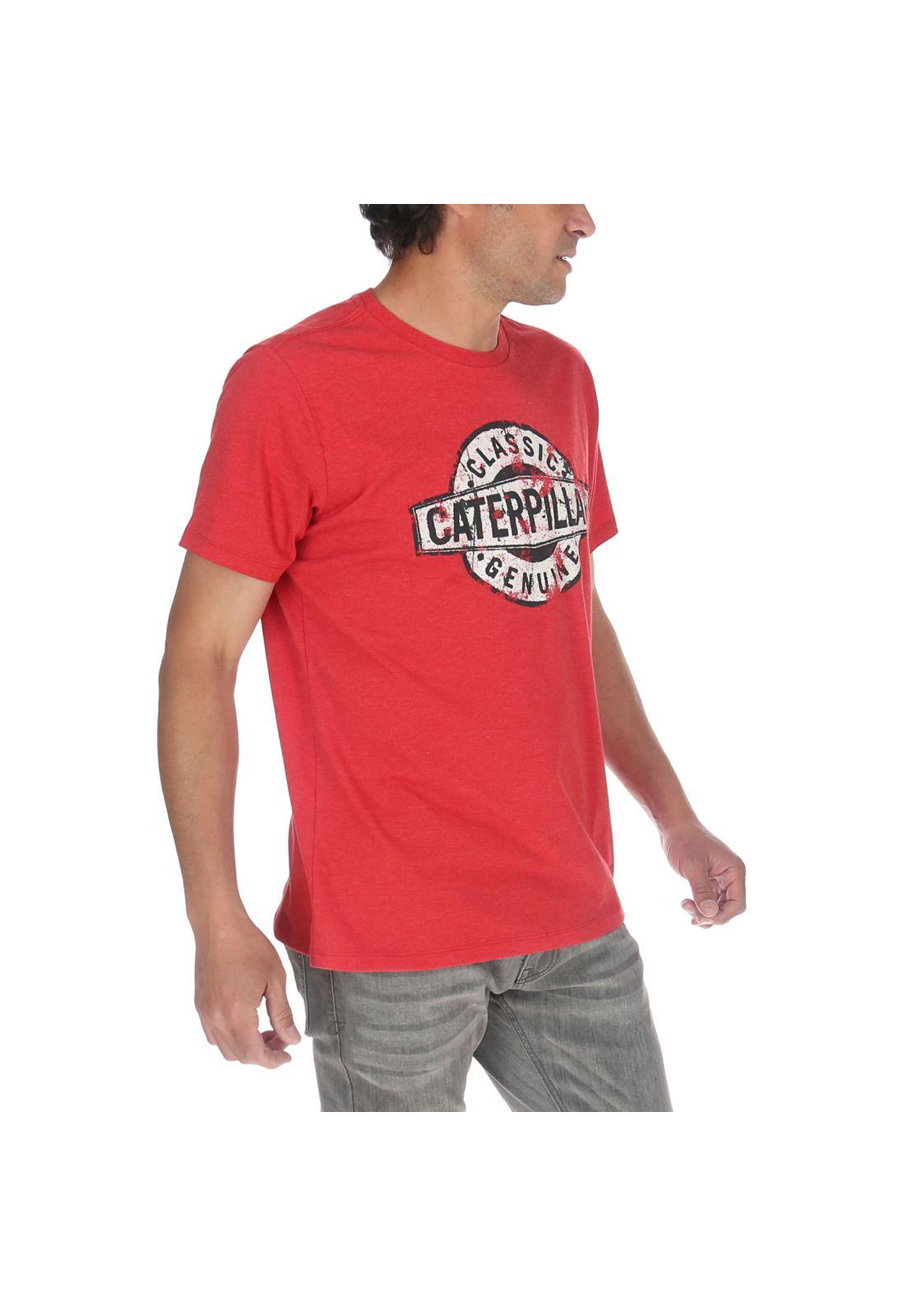 Polera M/C Hombre Left To Go Tee Rojo-3