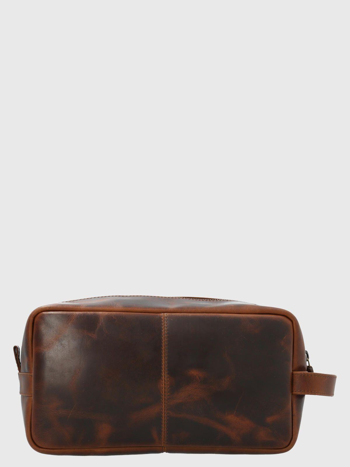 Necessaire Cuero Unisex St Neceser Café-2