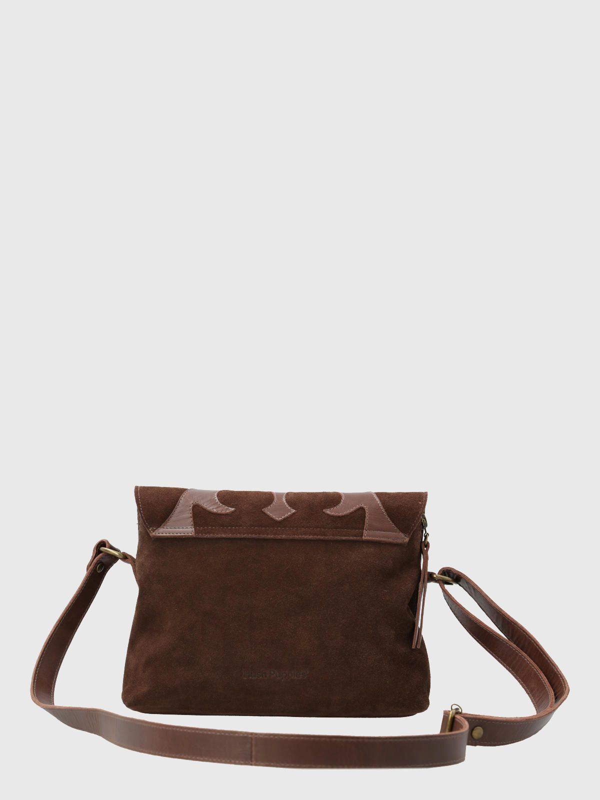 Cartera Cuero Mujer Duke Cross Café-2