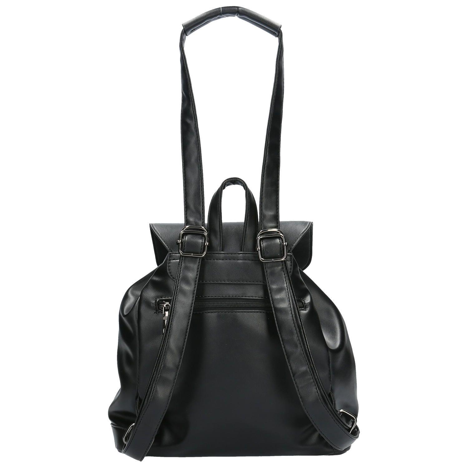 Mochila Convertible Mujer Leila Back Negro-2