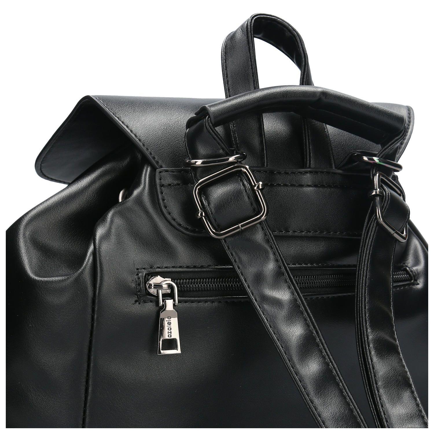 Mochila Convertible Mujer Leila Back Negro-3