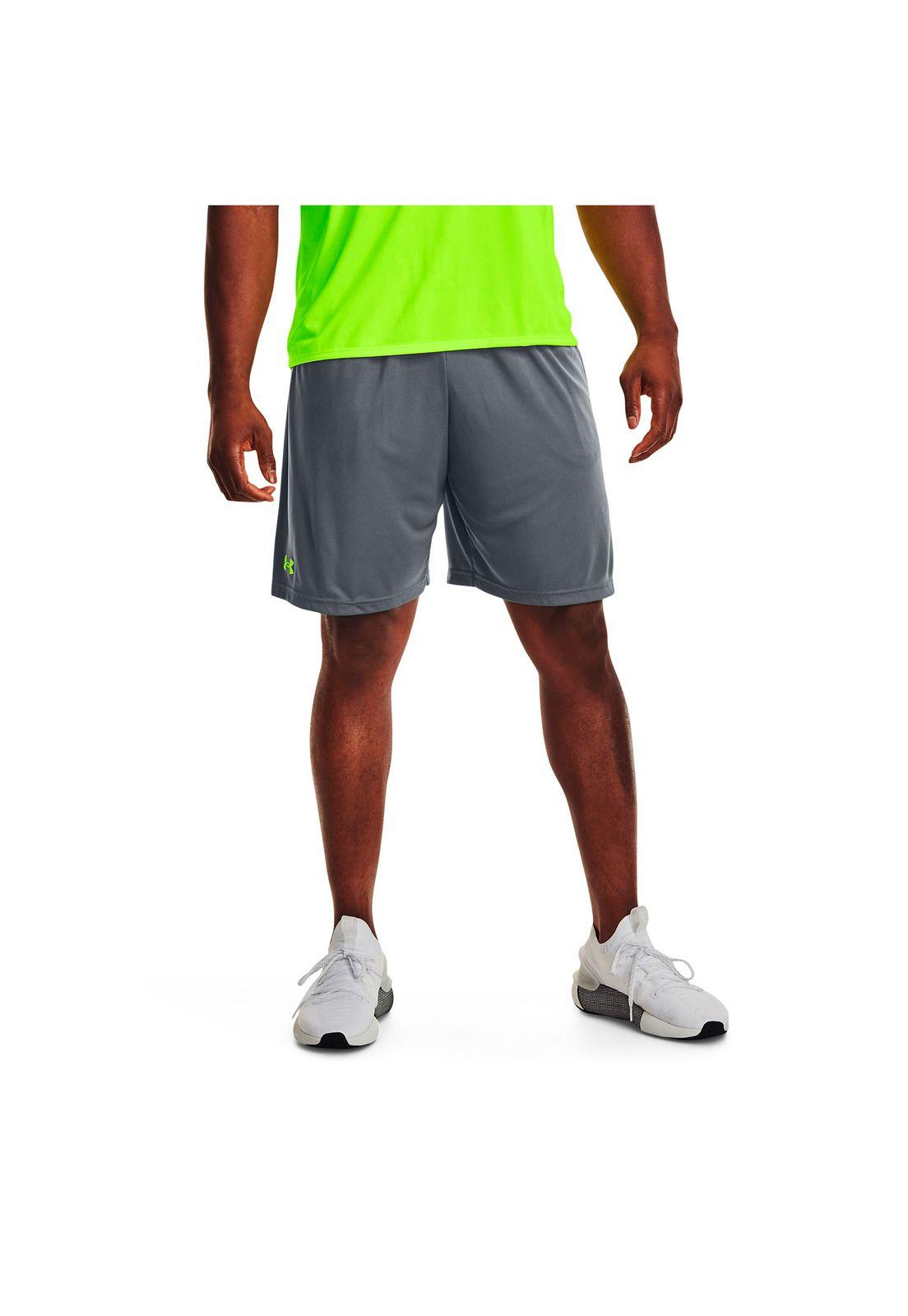 Short Hombre Tech Wm Graphic Shrt Gris-3