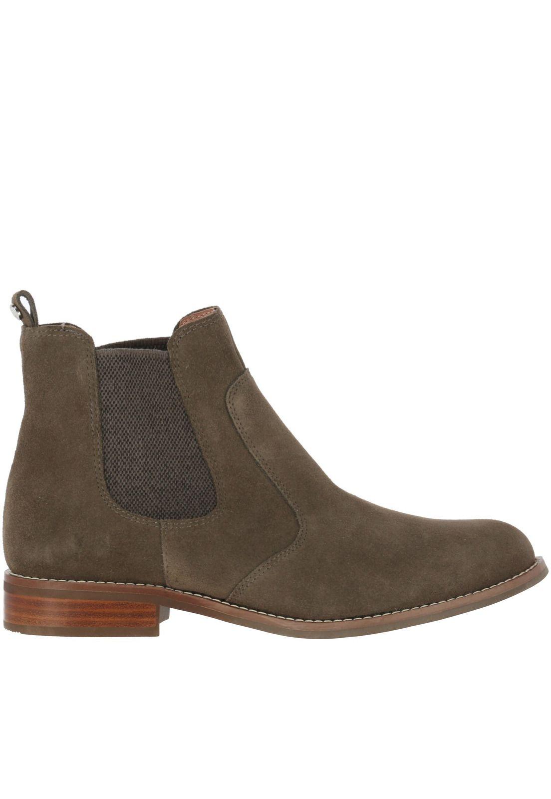 Botin Cuero Mujer Hall Gris-3