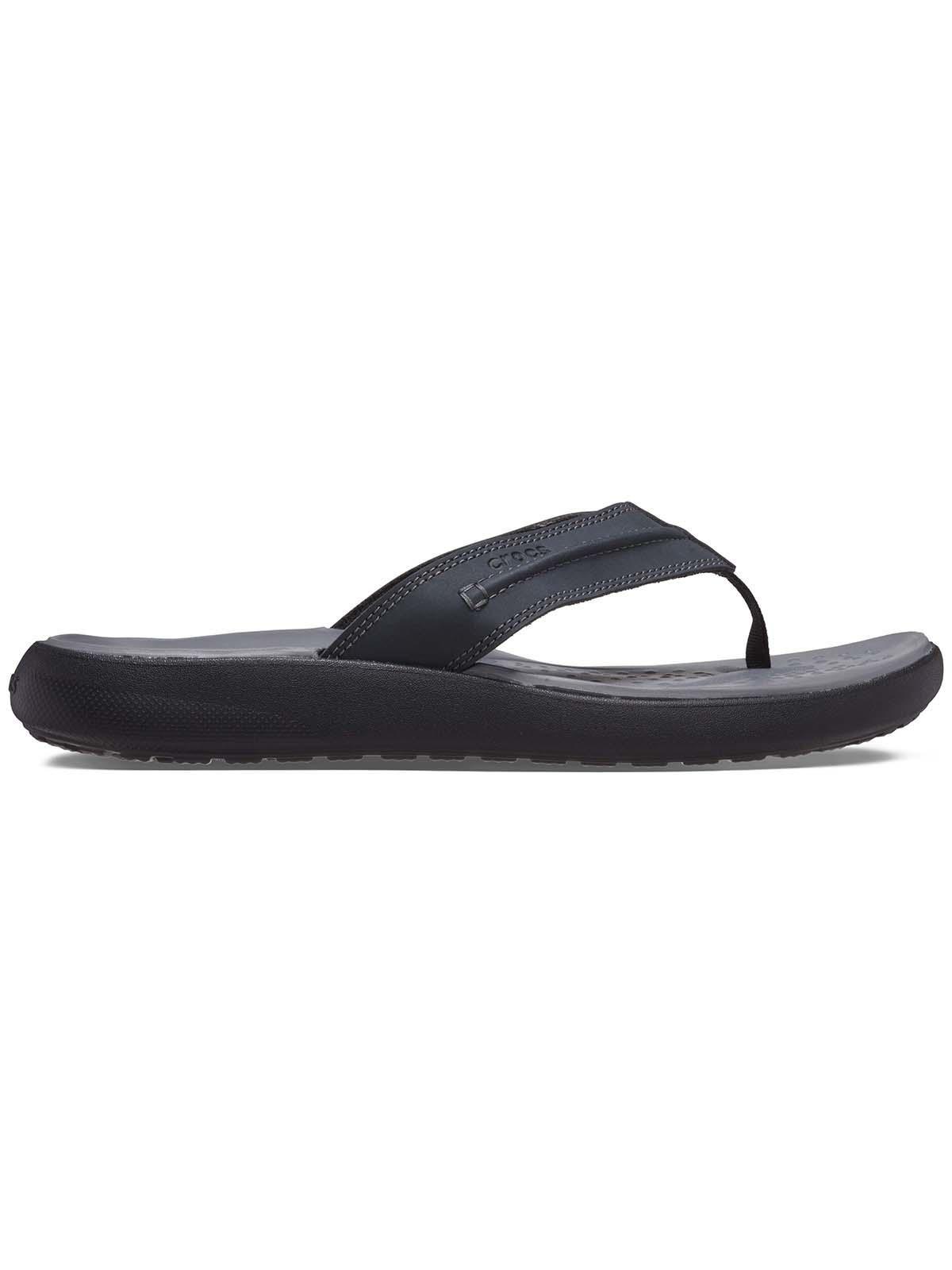 Sandalia Crocs Hombre Yukon Vista Ii Flip Negro-0
