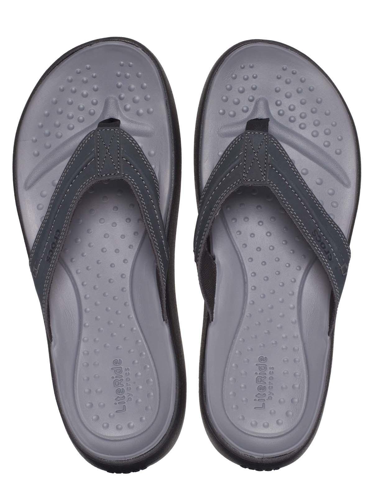 Sandalia Crocs Hombre Yukon Vista Ii Flip Negro-4