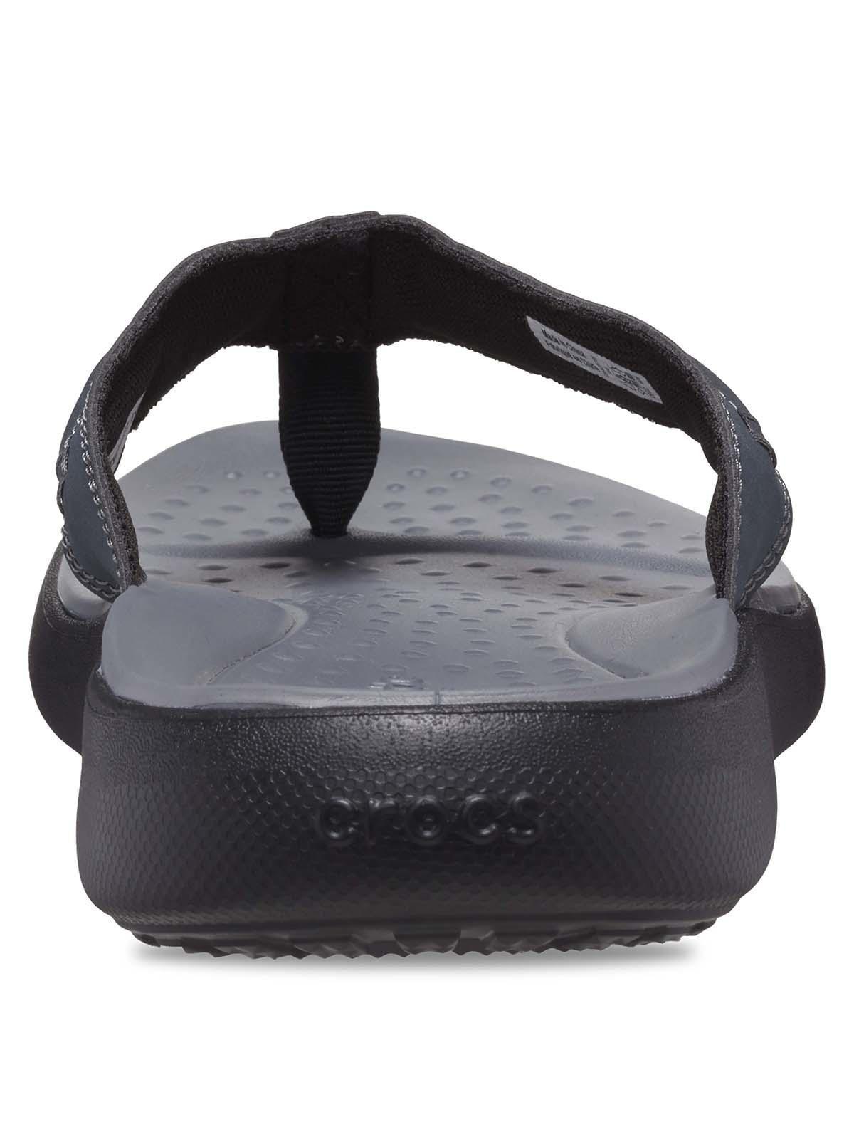 Sandalia Crocs Hombre Yukon Vista Ii Flip Negro-7