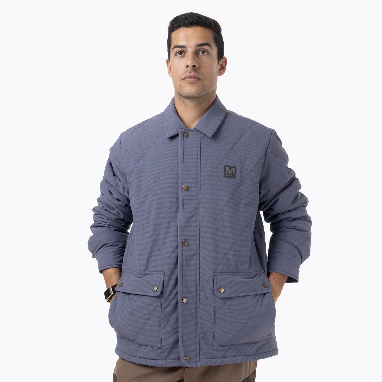 Chaqueta Hombre Halees Full Zipper Azul-0