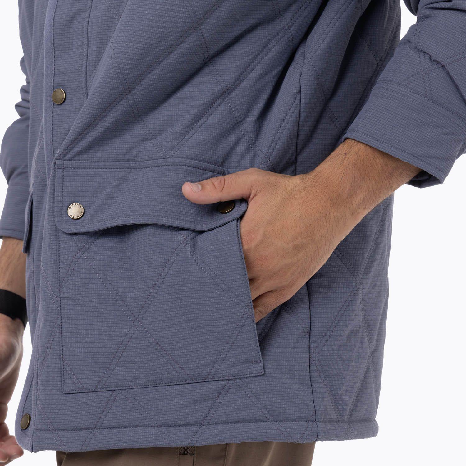 Chaqueta Hombre Halees Full Zipper Azul-6