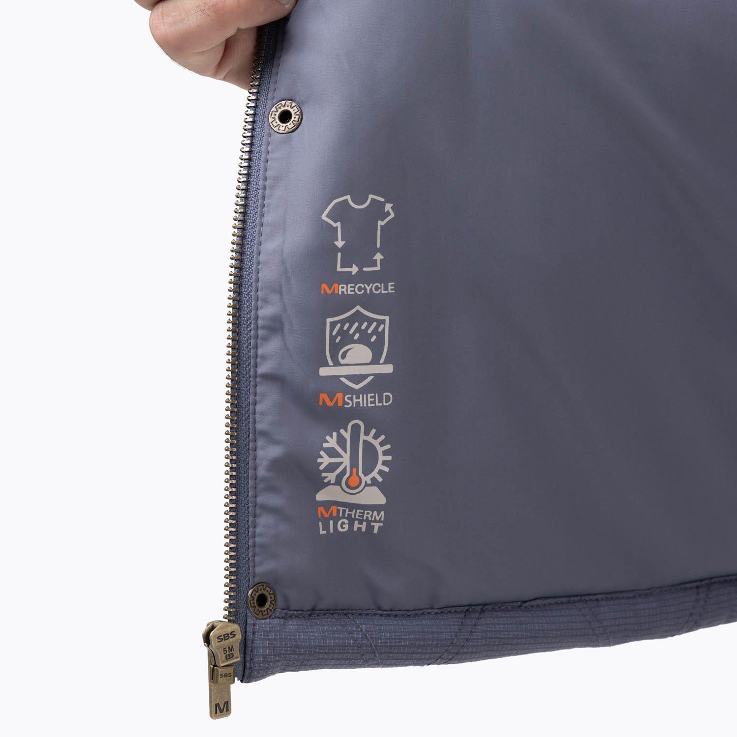 Chaqueta Hombre Halees Full Zipper Azul-8