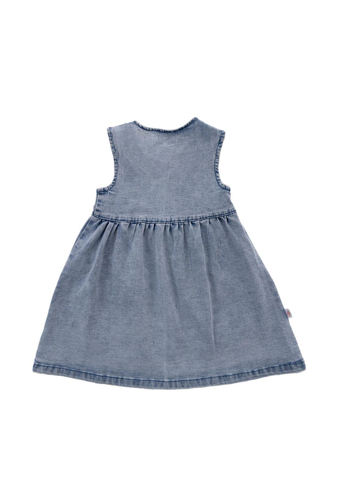 Vestido Niña Capri Denim-5