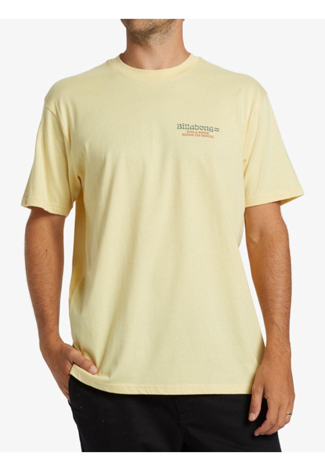 Polera Hombre Twin Fins Amarillo-0