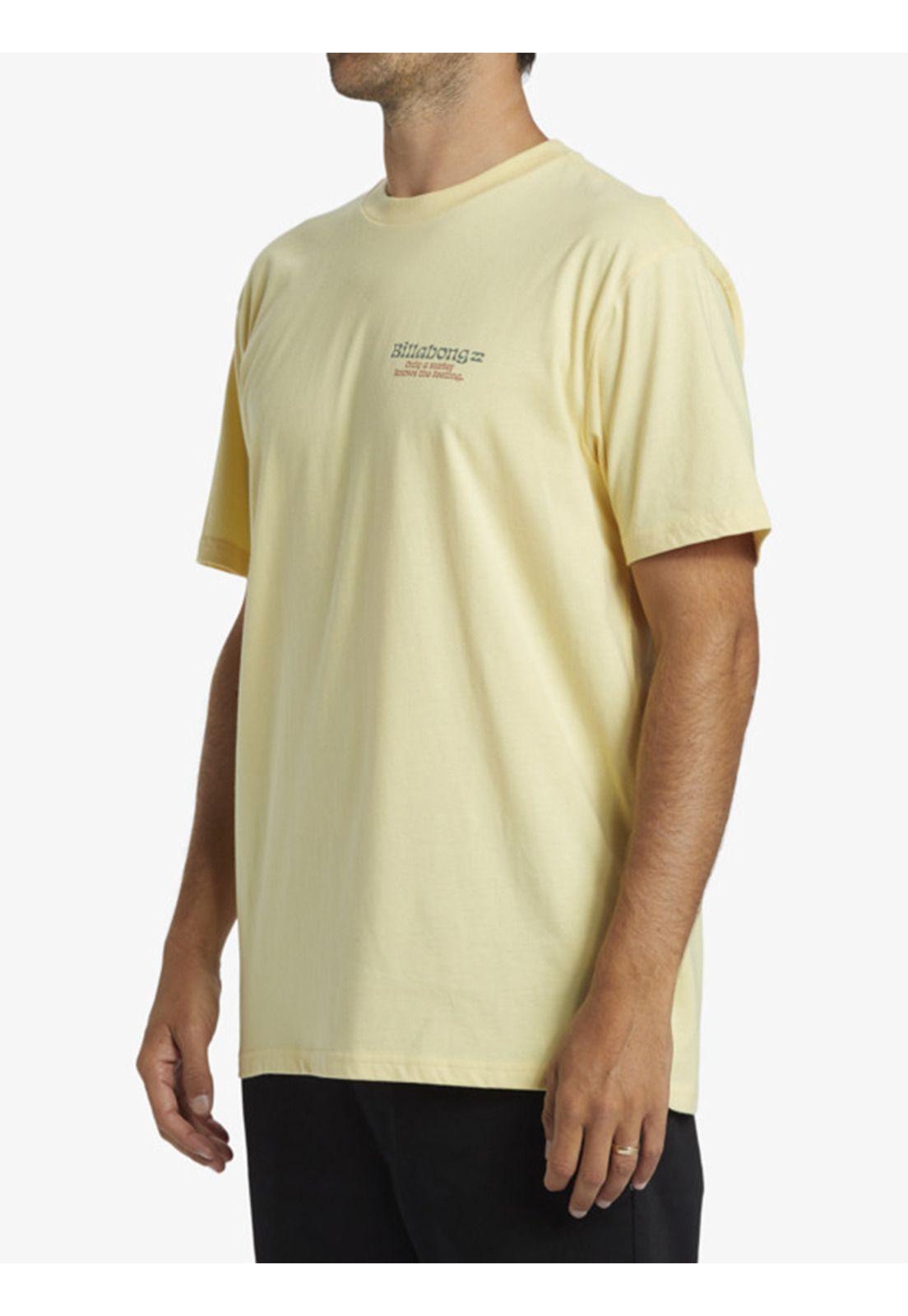 Polera Hombre Twin Fins Amarillo-5