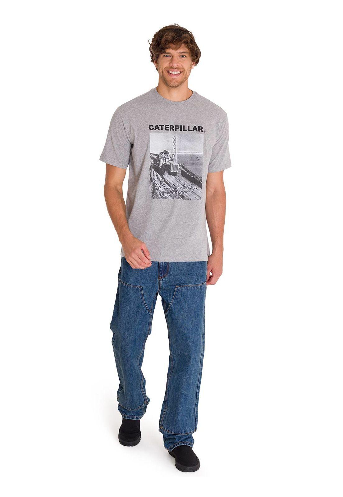 Polera Casual Projects Graphic 7 Hombre Blanca-5