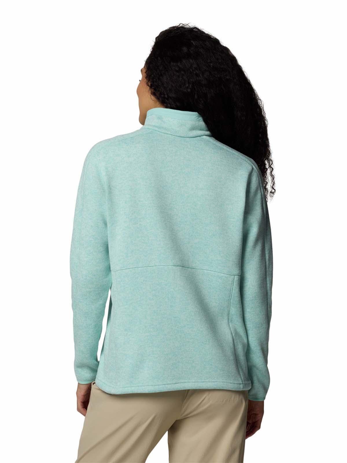Polar Mujer Sweater Weather Full Zip Verde-6