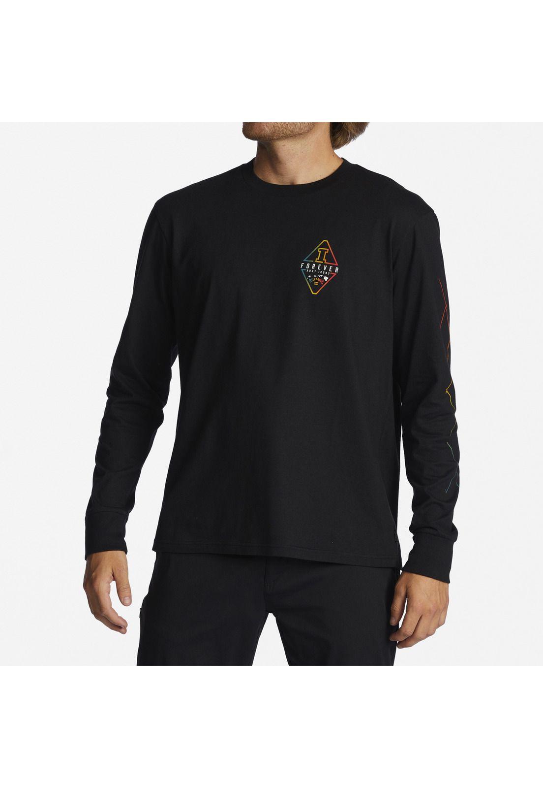 Polera M/L Hombre Ai Diamond M Negro-0