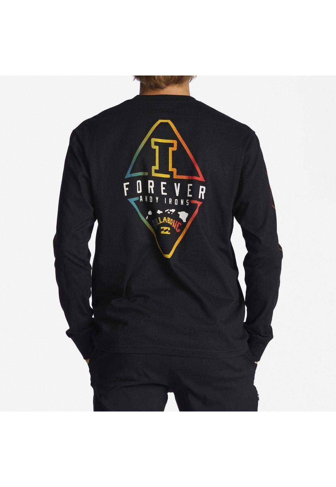 Polera M/L Hombre Ai Diamond M Negro-3