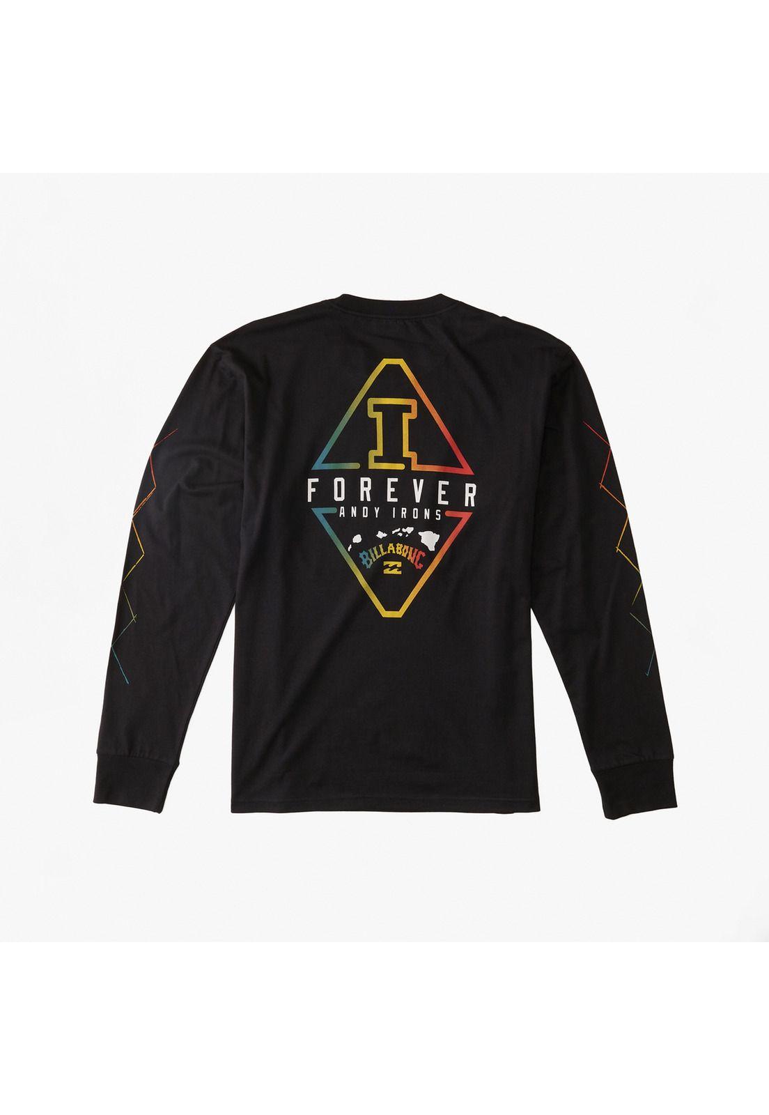 Polera M/L Hombre Ai Diamond M Negro-4