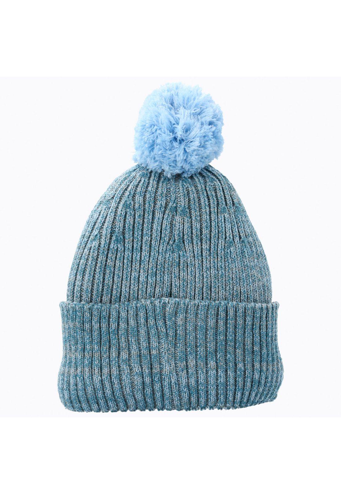 Gorro Unisex Shaggy Beanie Celeste-3