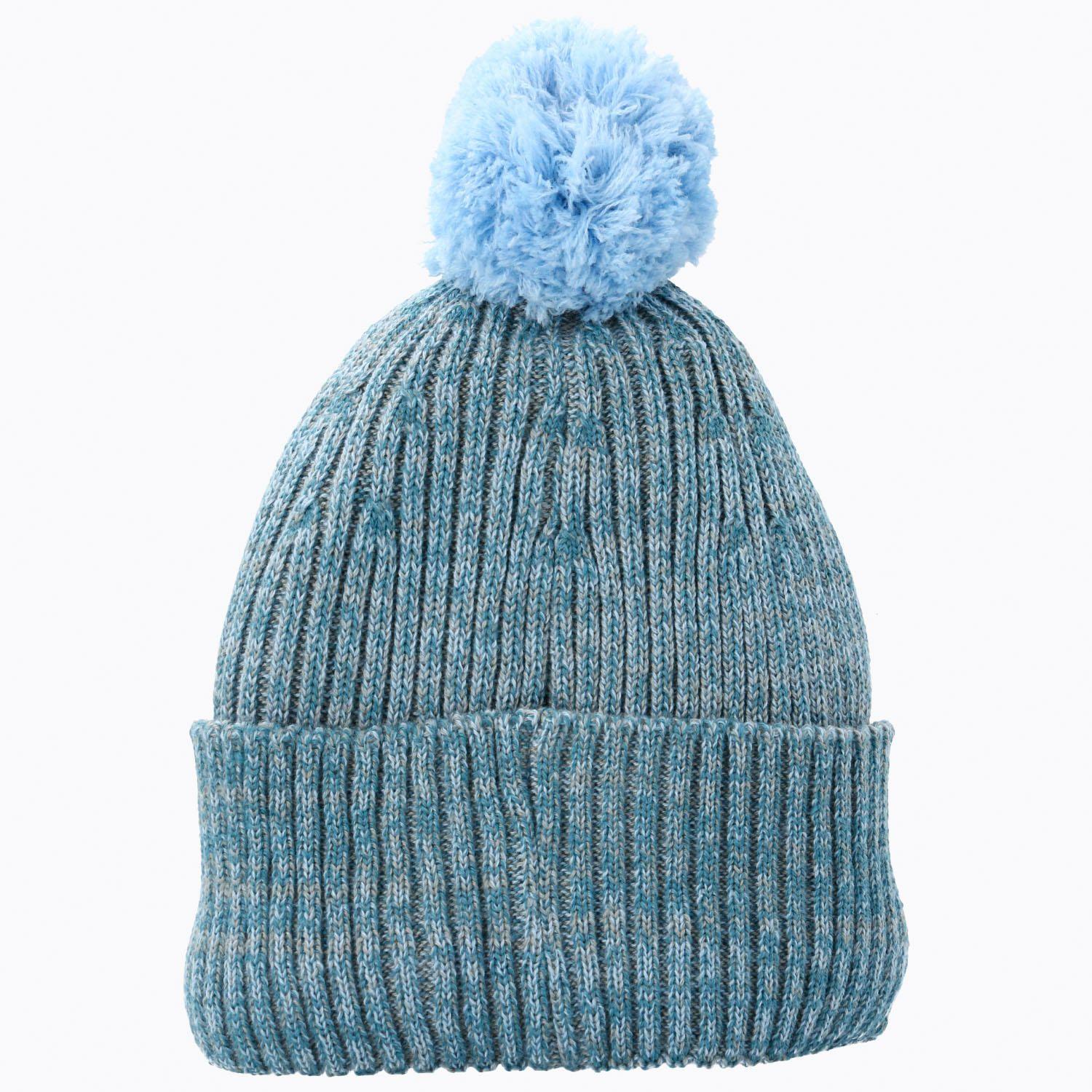 Gorro Unisex Shaggy Beanie Celeste-3