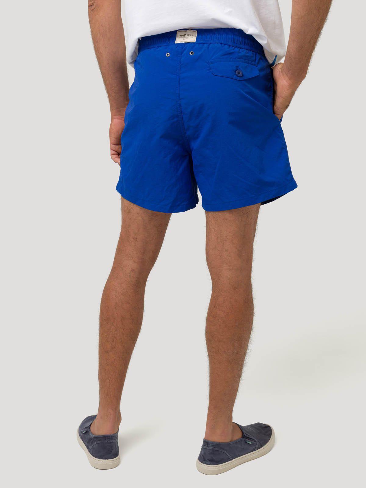 Traje De Baño  Hombre Reactive Azul-5